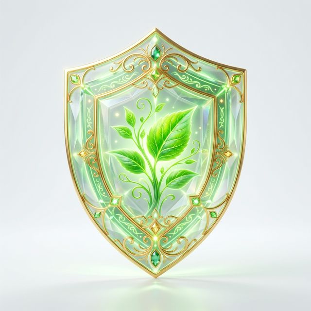 3D Annual Lawn Care - Nano Glass Icon