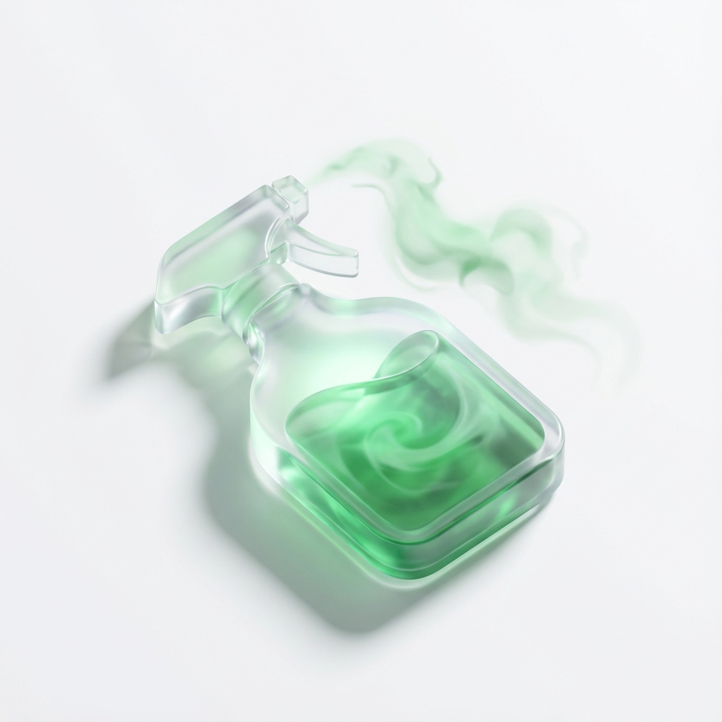 3D Summer Lawn Weed Control Icon - Spray Bottle